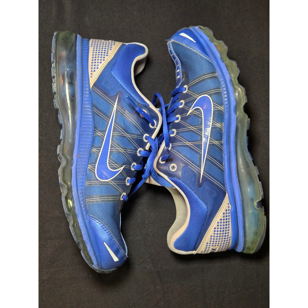 Nike Air Max 2012‎ Men's Royal Blue Running Shoes Athletic Sneakers Size 9